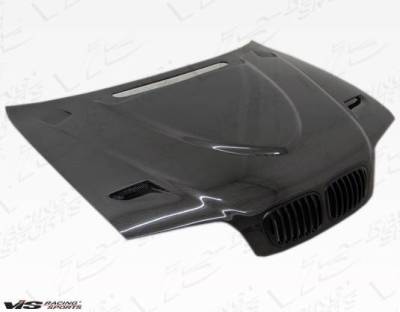 VIS Racing - Carbon Fiber Hood Euro R Style for BMW 3 SERIES(E46) 4DR 1999-2001 - Image 8