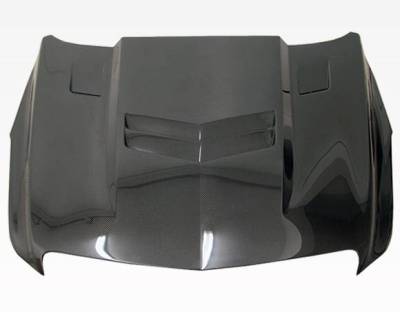 VIS Racing - Carbon Fiber Hood DV Style for Cadillac ATS 4DR 2013-2019 - Image 8