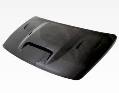 VIS Racing - Carbon Fiber Hood SRT Style for Dodge Caliber (non srt) 4DR 2007-2009 - Image 5