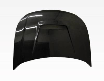 VIS Racing - Carbon Fiber Hood Invader Style for Ford Focus 2DR & 4DR 2008-2011 - Image 3