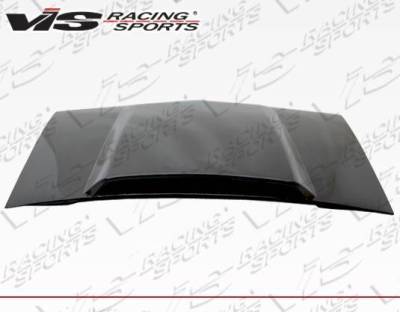 VIS Racing - Carbon Fiber Hood Cowl Induction Style for Ford MUSTANG 2DR 1987-1993 - Image 7