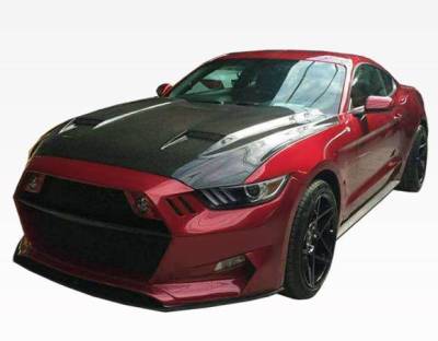 VIS Racing - Carbon Fiber Hood MK7 Style for Ford MUSTANG 2DR 2015-2017 - Image 5