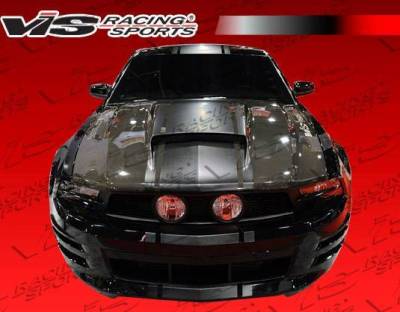 VIS Racing - Carbon Fiber Hood Stalker Style for Ford MUSTANG 2DR 2010-2012 - Image 12