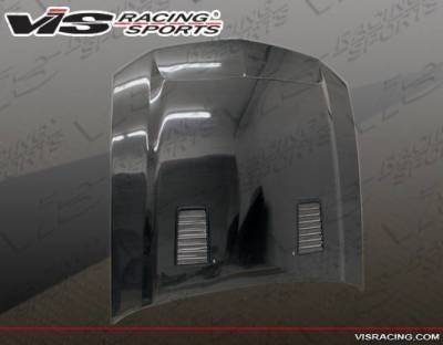 VIS Racing - Carbon Fiber Hood GT 500 Style for Ford MUSTANG 2DR 2005-2009 - Image 9