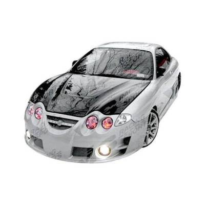 VIS Racing - Carbon Fiber Hood Invader Style for Hyundai Tiburon 2DR 2000-2002 - Image 2