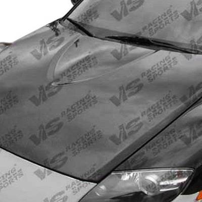 VIS Racing - Carbon Fiber Hood OEM Style for Mazda RX8 2DR 2004-2012 - Image 2