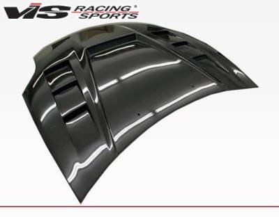 VIS Racing - Carbon Fiber Hood Monster GT Style for Mitsubishi Eclipse 2DR 2006-2012 - Image 6