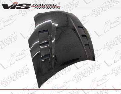 VIS Racing - Carbon Fiber Hood Monster GT Style for Mitsubishi Eclipse 2DR 2006-2012 - Image 8