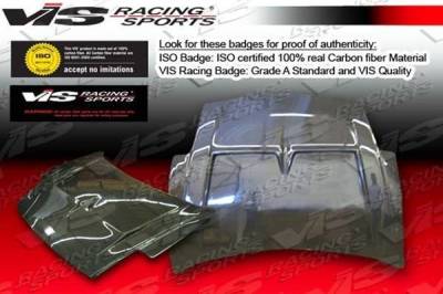 VIS Racing - Carbon Fiber Hood Monster Style for Mitsubishi Eclipse 2DR 2000-2005 - Image 3