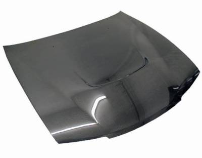 VIS Racing - Carbon Fiber Hood JS Style for Nissan 240SX 2DR 1995-1996 - Image 4