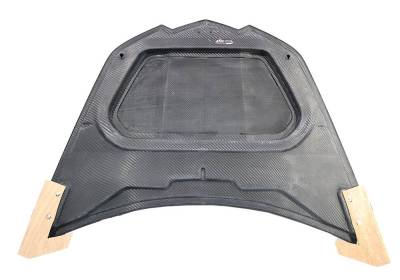 VIS Racing - Double Sided Carbon Fiber Hood Oem Style for Chevrolet Corvette C8 2020-2024 - Image 9