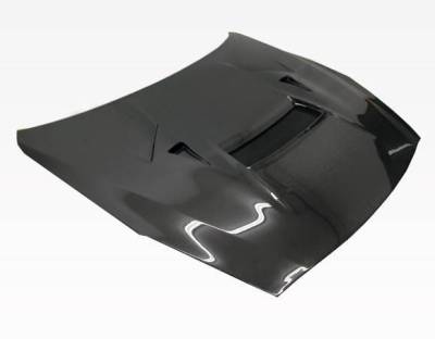 VIS Racing - Carbon Fiber Hood VRS Style for Nissan SKYLINE R35 (GTR) 2DR 2009-2016 - Image 8