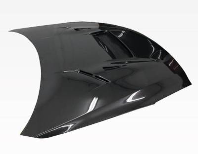 VIS Racing - Carbon Fiber Hood VRS Style for Nissan SKYLINE R35 (GTR) 2DR 2009-2016 - Image 13