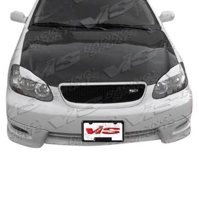 VIS Racing - Carbon Fiber Hood OEM Style for Toyota Corolla 4DR 2003-2008 - Image 2