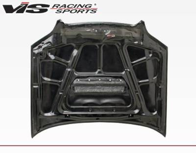 VIS Racing - Carbon Fiber Hood STI Style for Subaru Legacy 4DR 2000-2004 - Image 3