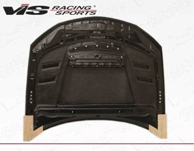 VIS Racing - Carbon Fiber Hood Terminator Style for Subaru WRX Hatchback & 4DR 2008-2014 - Image 4