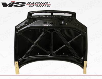 VIS Racing - Carbon Fiber Hood OEM Style for Toyota Rav 4 4DR 1996-2000 - Image 4