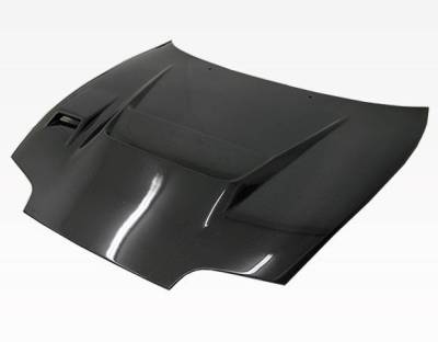 Carbon Fiber Hood V Line Style for Toyota Supra 2DR 1993-1998