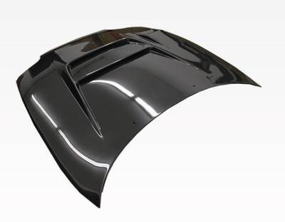 VIS Racing - Carbon Fiber Hood V Line Style for Toyota Supra 2DR 1993-1998 - Image 3