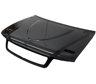 Carbon Fiber Hood Euro R Style for AUDI A4 4DR 1996-2001