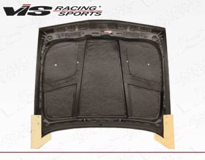 VIS Racing - Carbon Fiber Hood GTR Style for BMW 3 SERIES(E30) 2DR & 4DR 1984-1991 - Image 4