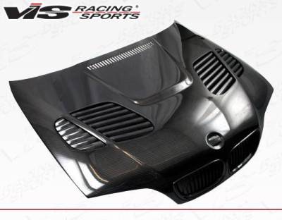 Carbon Fiber Hood GTR Style for BMW 3 SERIES(E46) 4DR 2002-2005