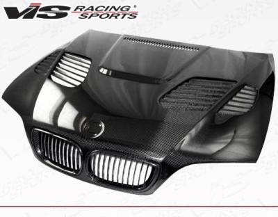 VIS Racing - Carbon Fiber Hood GTR Style for BMW 3 SERIES(E46) 4DR 2002-2005 - Image 4