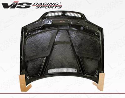 VIS Racing - Carbon Fiber Hood GTR Style for BMW 3 SERIES(E46) 4DR 2002-2005 - Image 5