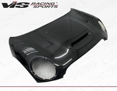 VIS Racing - Carbon Fiber Hood DTM Style for BMW Mini Cooper Convertible 2009-2014 - Image 2