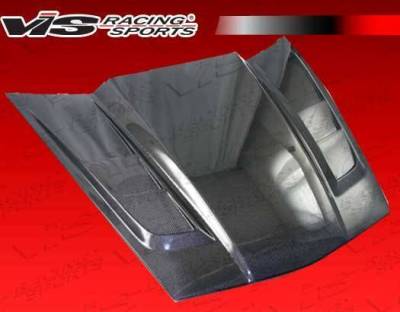 VIS Racing - Carbon Fiber Hood SCV Style for Chevrolet Corvette 2DR 2005-2013 - Image 4