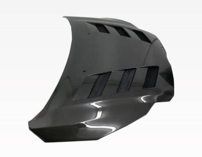 VIS Racing - Carbon Fiber Hood AMS Style for Ford Focus 2DR & 4DR 2012-2014 - Image 4