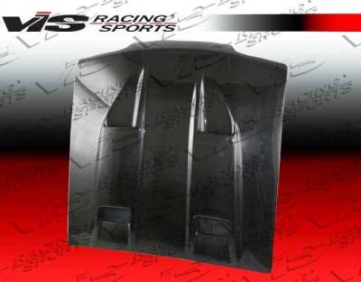 VIS Racing - Carbon Fiber Hood Mach 5 Style for Ford MUSTANG 2DR 1994-1998 - Image 2