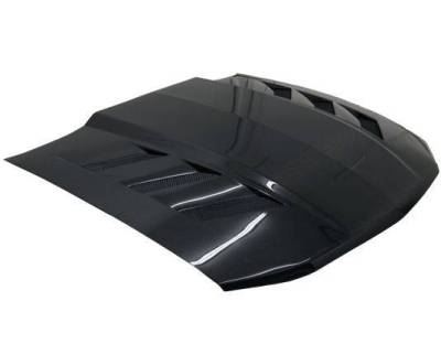 Carbon Fiber Hood AMS Style for Ford MUSTANG 2DR 2010-2012