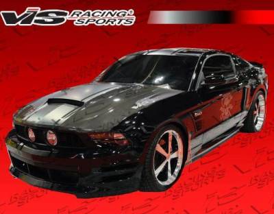 VIS Racing - Carbon Fiber Hood Stalker Style for Ford MUSTANG 2DR 2010-2012 - Image 7