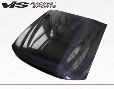 Carbon Fiber Hood Cobra R 2000 Style for Ford MUSTANG 2DR 1999-2004