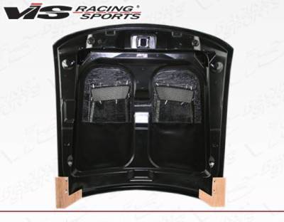 VIS Racing - Carbon Fiber Hood Heat Extractor Style for Ford MUSTANG 2DR 1999-2004 - Image 4