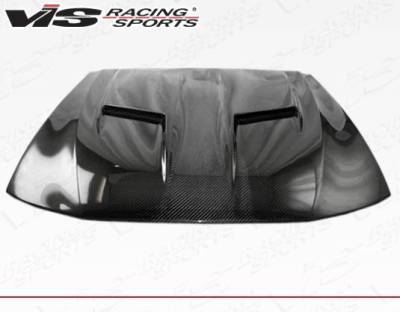 VIS Racing - Carbon Fiber Hood Stalker 2 Style for Ford MUSTANG 2DR 1999-2004 - Image 3