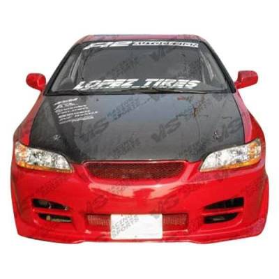 VIS Racing - Carbon Fiber Hood OEM Style for Honda Accord 2DR 1998-2002 - Image 2