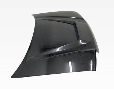 VIS Racing - Carbon Fiber Hood Invader Style for Honda Civic 4DR 1988-1991 - Image 3