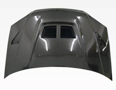 VIS Racing - Carbon Fiber Hood EVO  Style for Honda Civic 2DR & 4DR 2001-2003 - Image 2