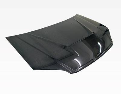 VIS Racing - Carbon Fiber Hood Invader Style for Honda Civic 2DR & 4DR 2001-2003 - Image 2