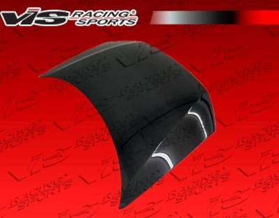 VIS Racing - Carbon Fiber Hood OEM Style for Honda Civic 2DR 2012-2013 - Image 3