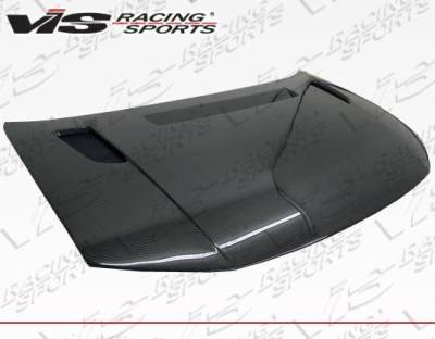 VIS Racing - Carbon Fiber Hood RVS Style for Honda Civic 2DR 2012-2013 - Image 1