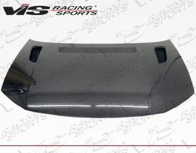 VIS Racing - Carbon Fiber Hood RVS Style for Honda Civic 2DR 2012-2013 - Image 3