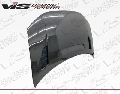 VIS Racing - Carbon Fiber Hood RVS Style for Honda Civic 4DR 2012-2012 - Image 5