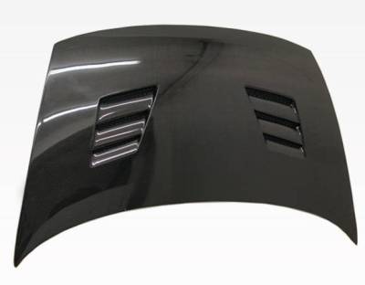 VIS Racing - Carbon Fiber Hood Techno R Style for Honda Civic 2DR 2006-2011 - Image 3