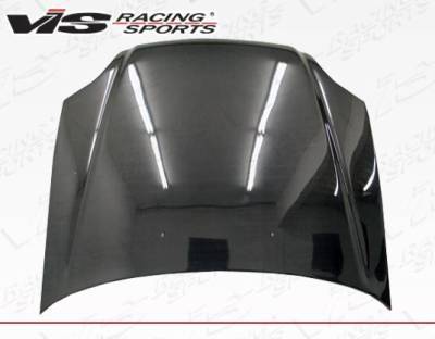 VIS Racing - Carbon Fiber Hood OEM Style for Honda Civic 2DR & 4DR 1999-2000 - Image 3