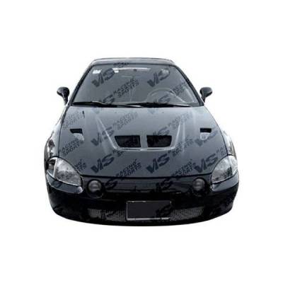 Carbon Fiber Hood Xtreme GT Style for Honda CRX Hatchback 1988-1991