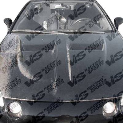 Carbon Fiber Hood Xtreme GT Style for Honda Del Sol 2DR 1993-1997