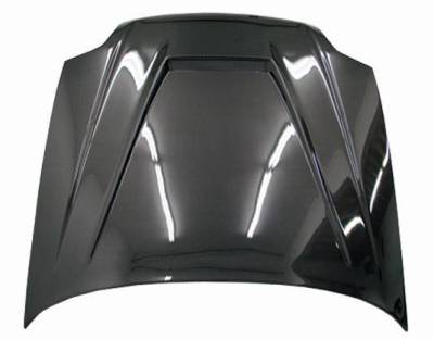 VIS Racing - Carbon Fiber Hood Invader Style for Honda Prelude 2DR 1997-2001 - Image 4